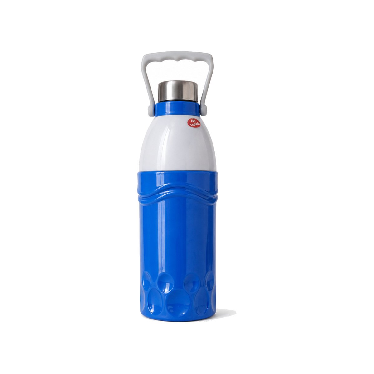 Blue & White Carry Handle Water Bottle