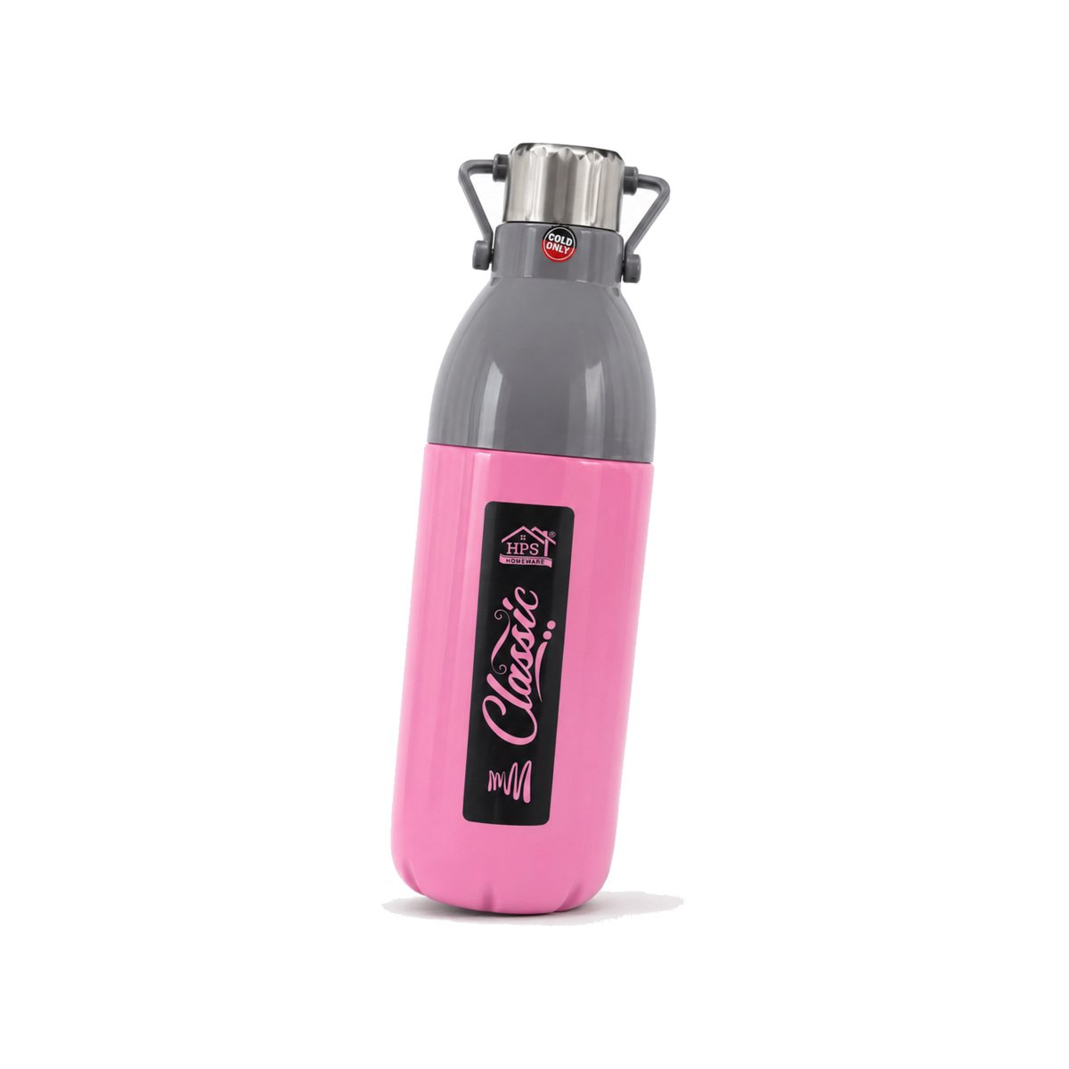 Pink Classic Carry Handle Water Bottle - Image 2