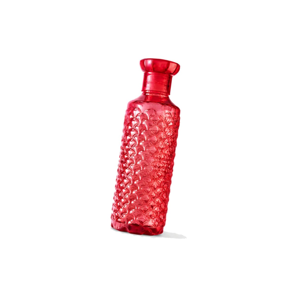 Red Textured Designer Water Bottle - Image 2