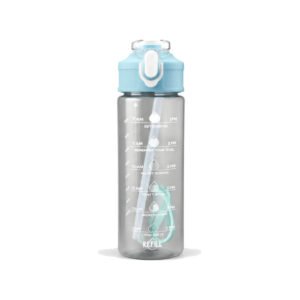 Smoke Grey Flip-Lid Sipper Bottle