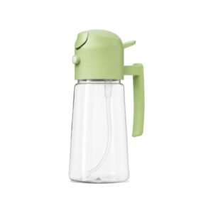 Clear Green Handle Water Bottle