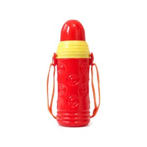 Red & Yellow Kids Strap Water Bottle
