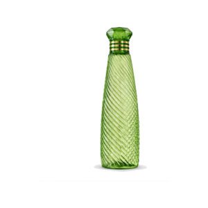 Green Patterned Slim Water Bottle