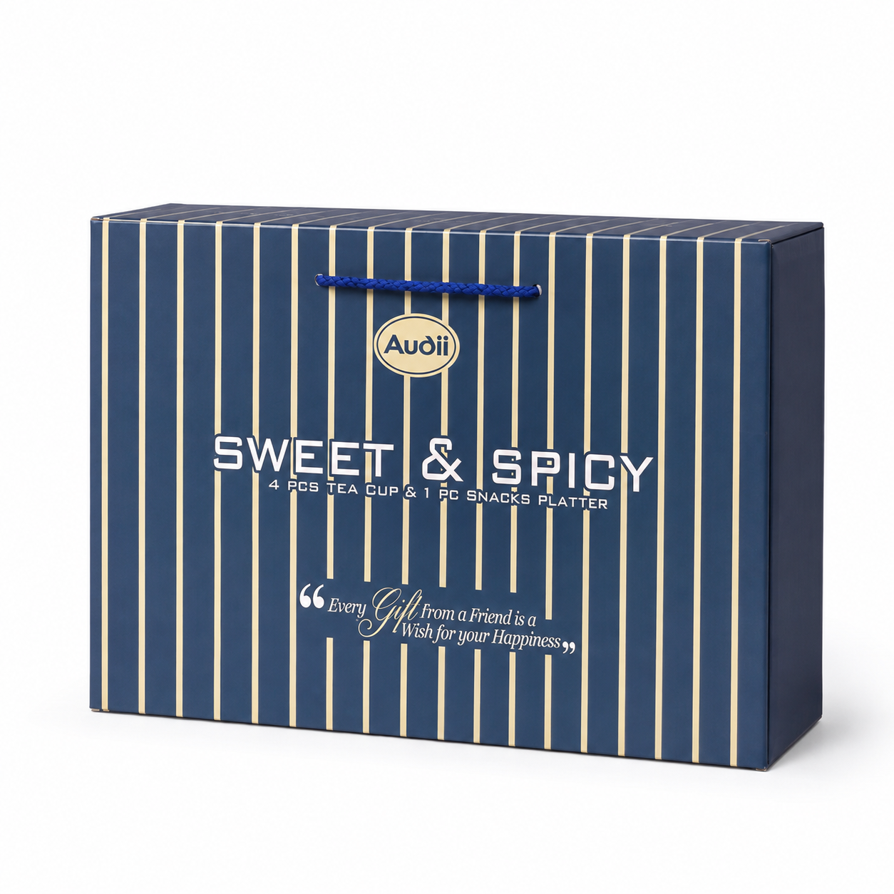 Audii Sweet & Spicy 5-Piece Tea & Snack Set - Image 2