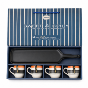 Audii Sweet & Spicy 5-Piece Tea & Snack Set