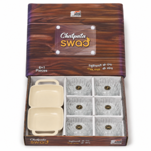 SS Glassware Chatpata Swad 7-Piece Serving Set
