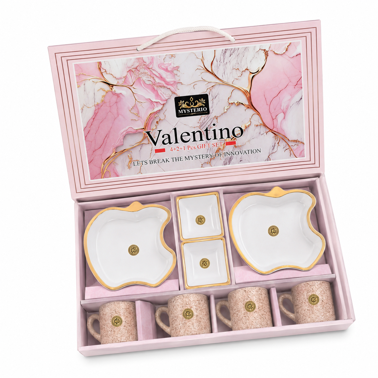 Valentino Premium Tea & Snack Gift Set