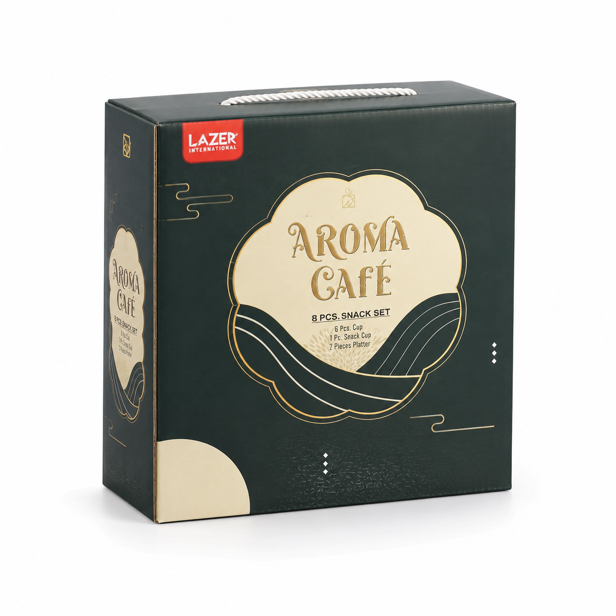 LAZER Aroma Cafe Tea & Snack Gift Set - Image 2