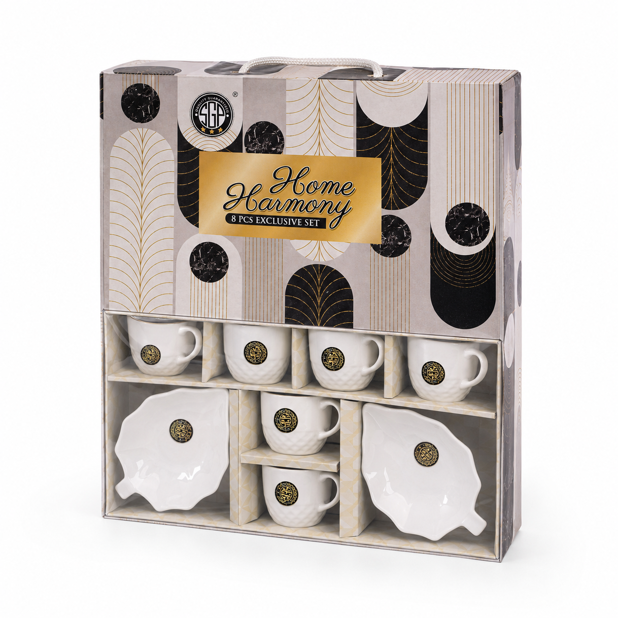 Home Charming 9-Piece Tea & Snack Gift Set - Image 2