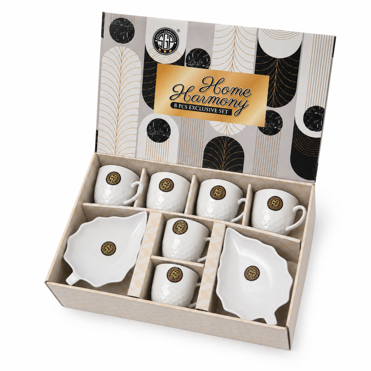 Home Charming 9-Piece Tea & Snack Gift Set