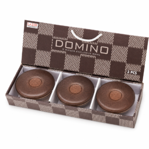 LAZER Domino Brown 3-Piece Bowl Gift Set