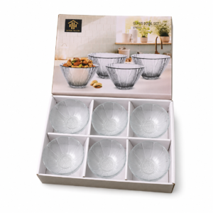 Premium Clear Glass Bowl Gift Set
