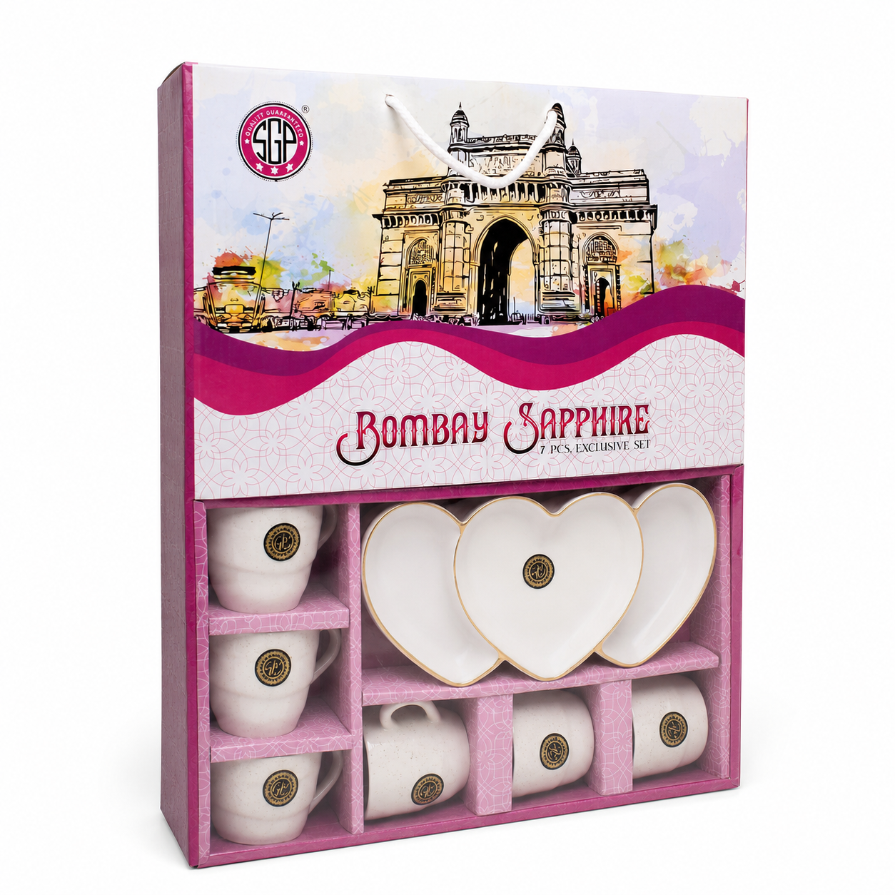 Bombay Sapphire 9-Piece Tea & Serving Gift Set - Image 2