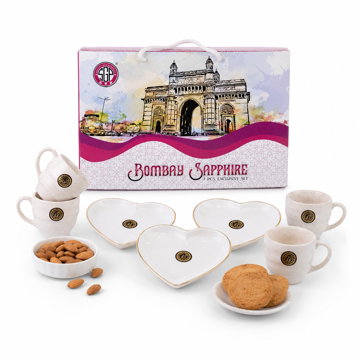 Bombay Sapphire 9-Piece Tea & Serving Gift Set - Image 5