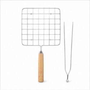 Papad Roasting Net with Fork