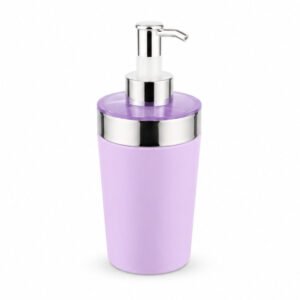 Purple Pump Soap Dispenser