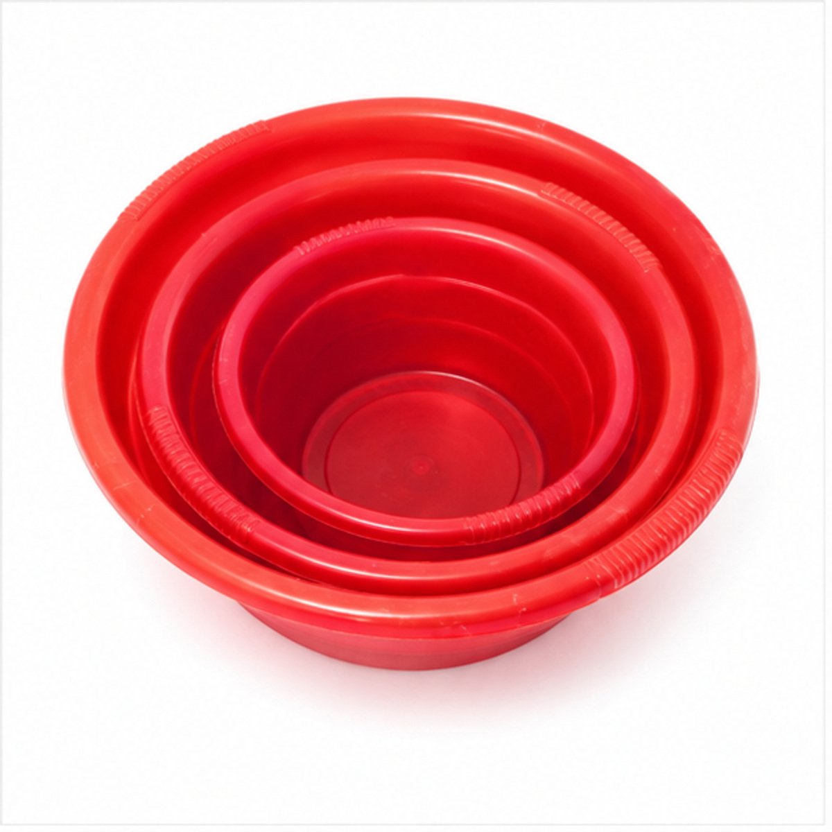Red Multipurpose Mixing Bowl Set