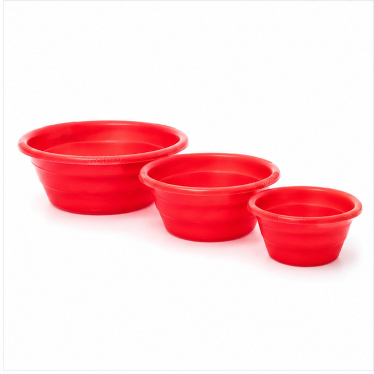 Red Multipurpose Mixing Bowl Set - Image 2
