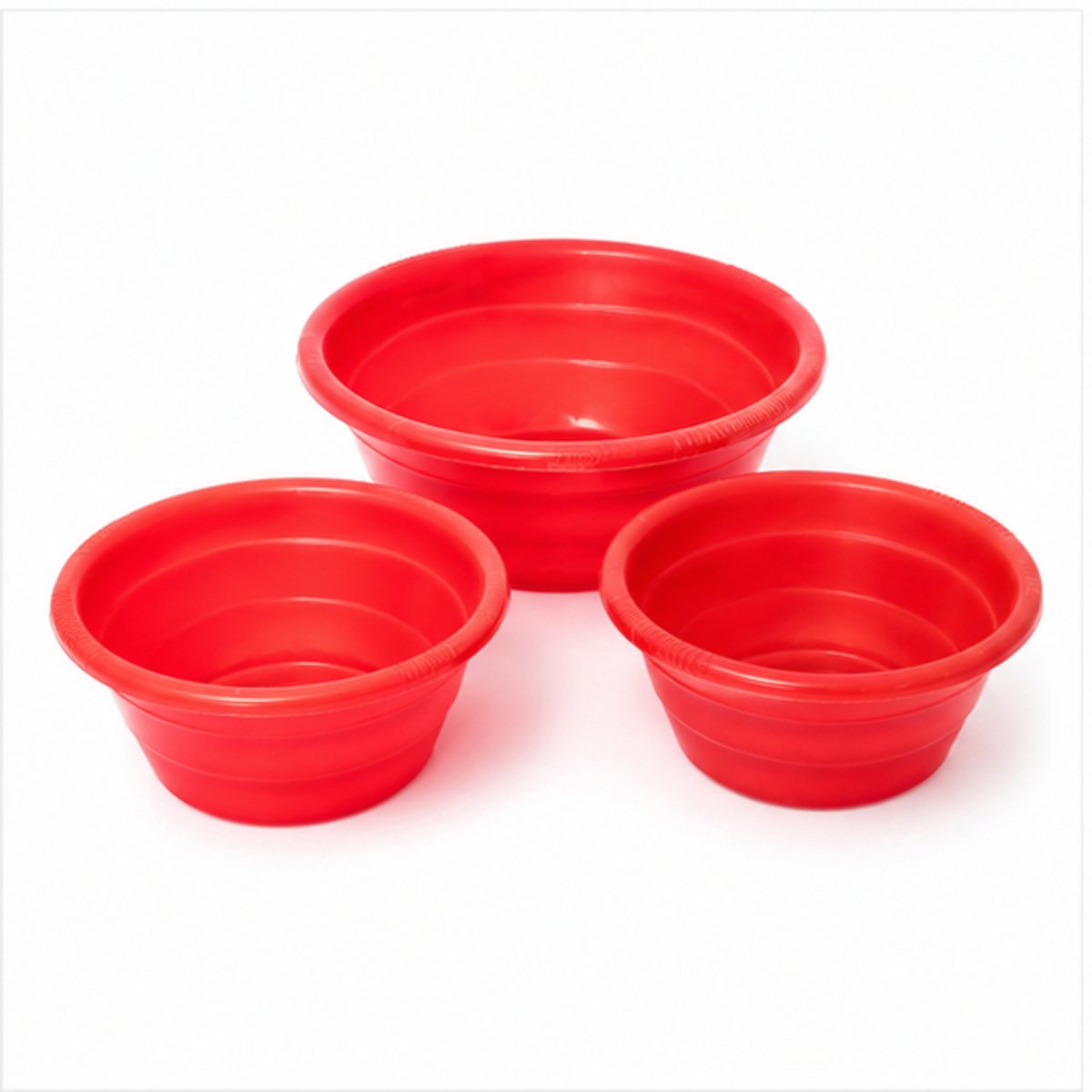 Red Multipurpose Mixing Bowl Set - Image 3