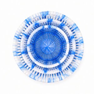 Blue Mesh Storage Basket Set