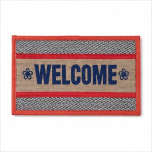 Welcome Printed Door Mat