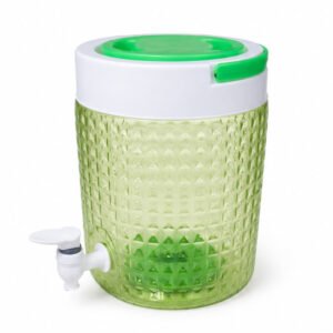 Green Manual Push Chopper with Dispenser