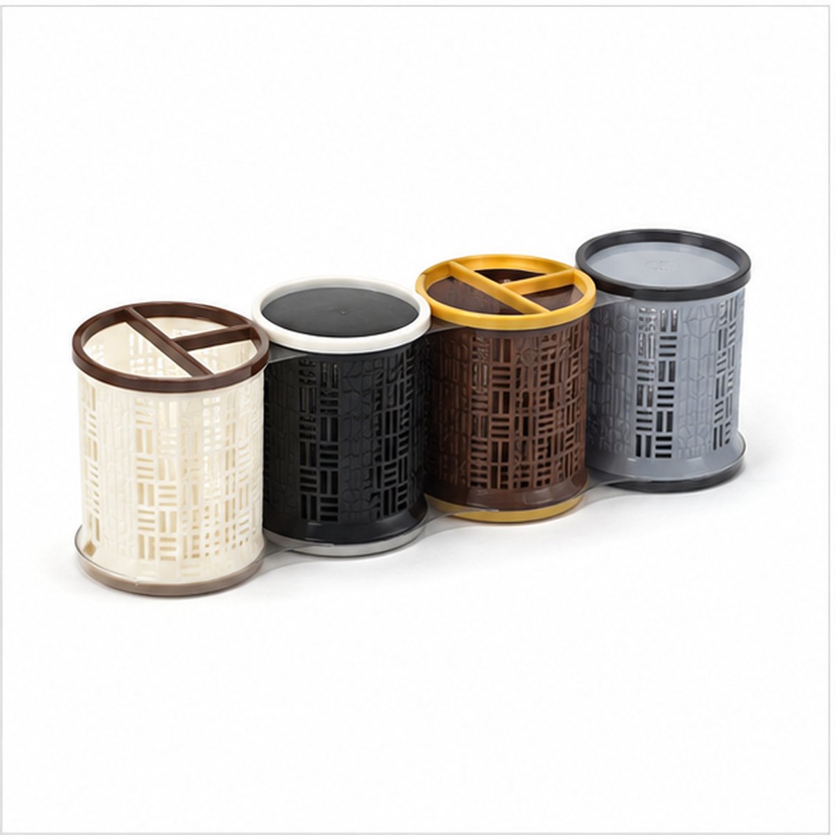 Assorted Colour Multipurpose Holder Set of 4 - Image 3