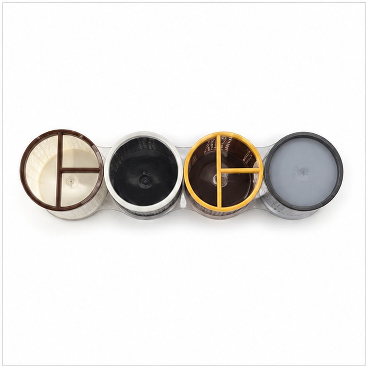 Assorted Colour Multipurpose Holder Set of 4 - Image 4