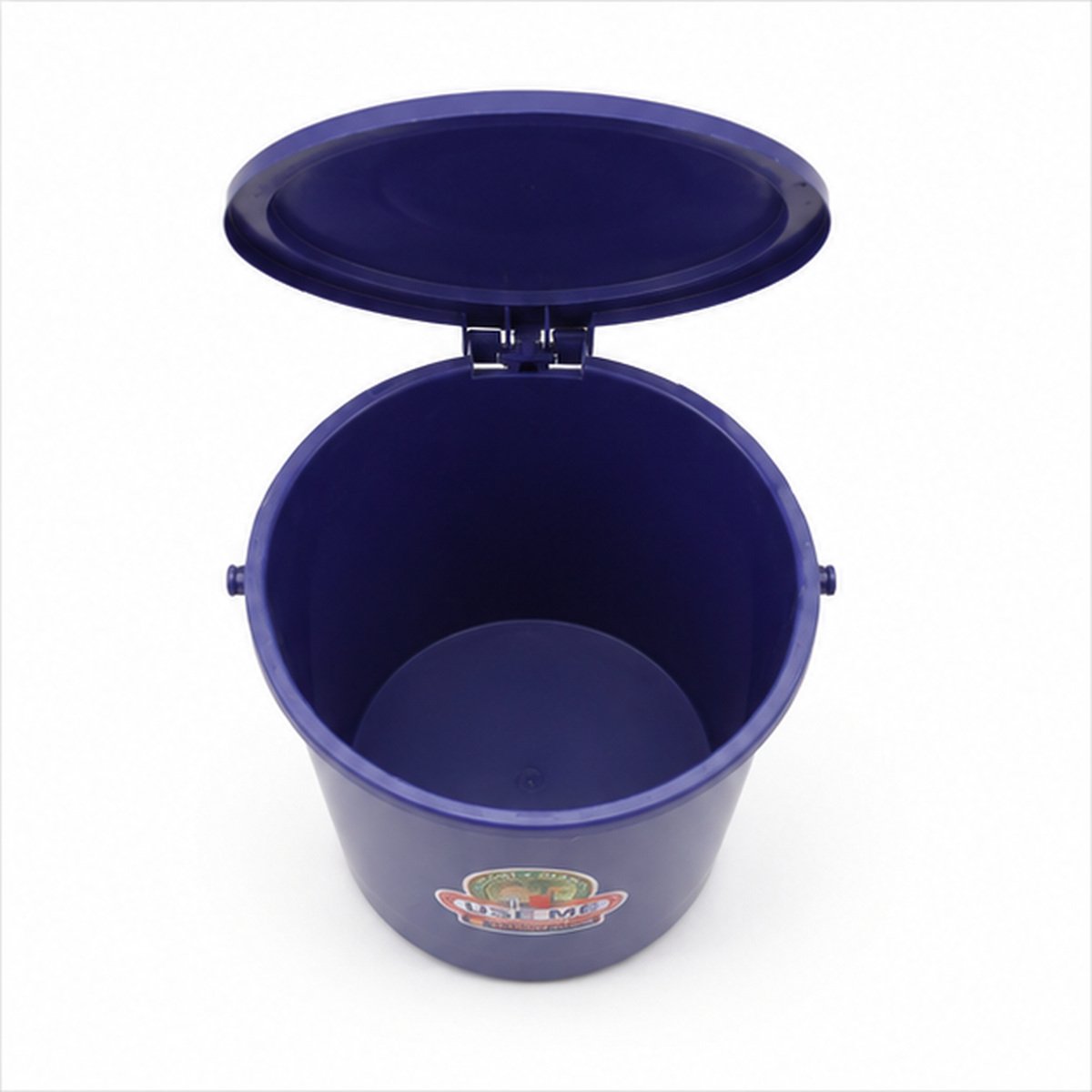 Purple Plastic Pedal Dustbin with Lid - Image 4