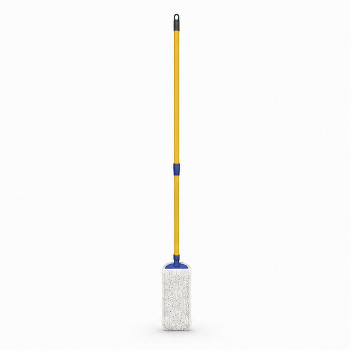 Yellow and Blue Flat Floor Mop