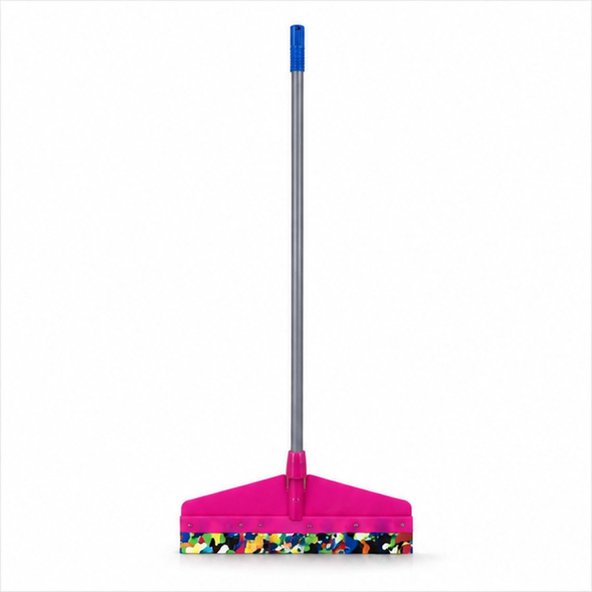 Pink Long Handle Floor Cleaning Brush