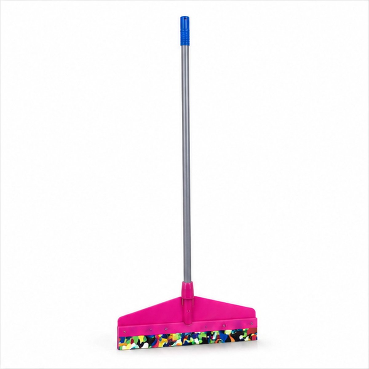 Pink Long Handle Floor Cleaning Brush - Image 2