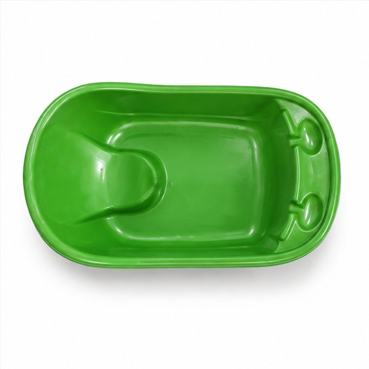 Green Plastic Baby Bath Tub - Image 4
