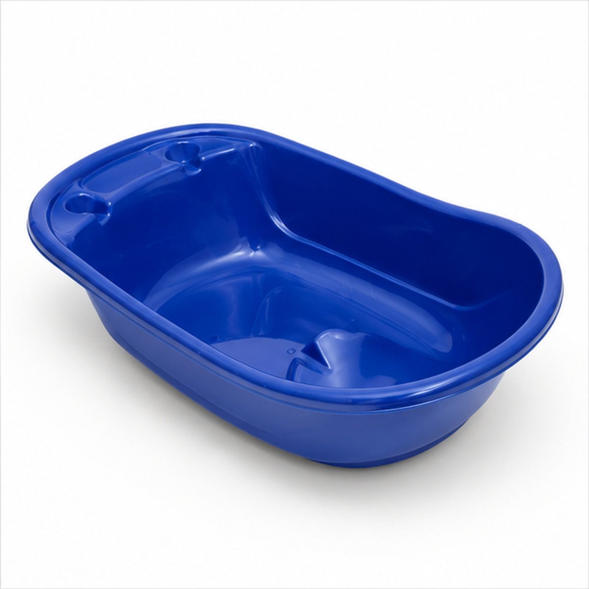 Blue Plastic Baby Bath Tub - Image 2