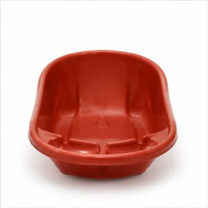 Red Plastic Baby Bath Tub