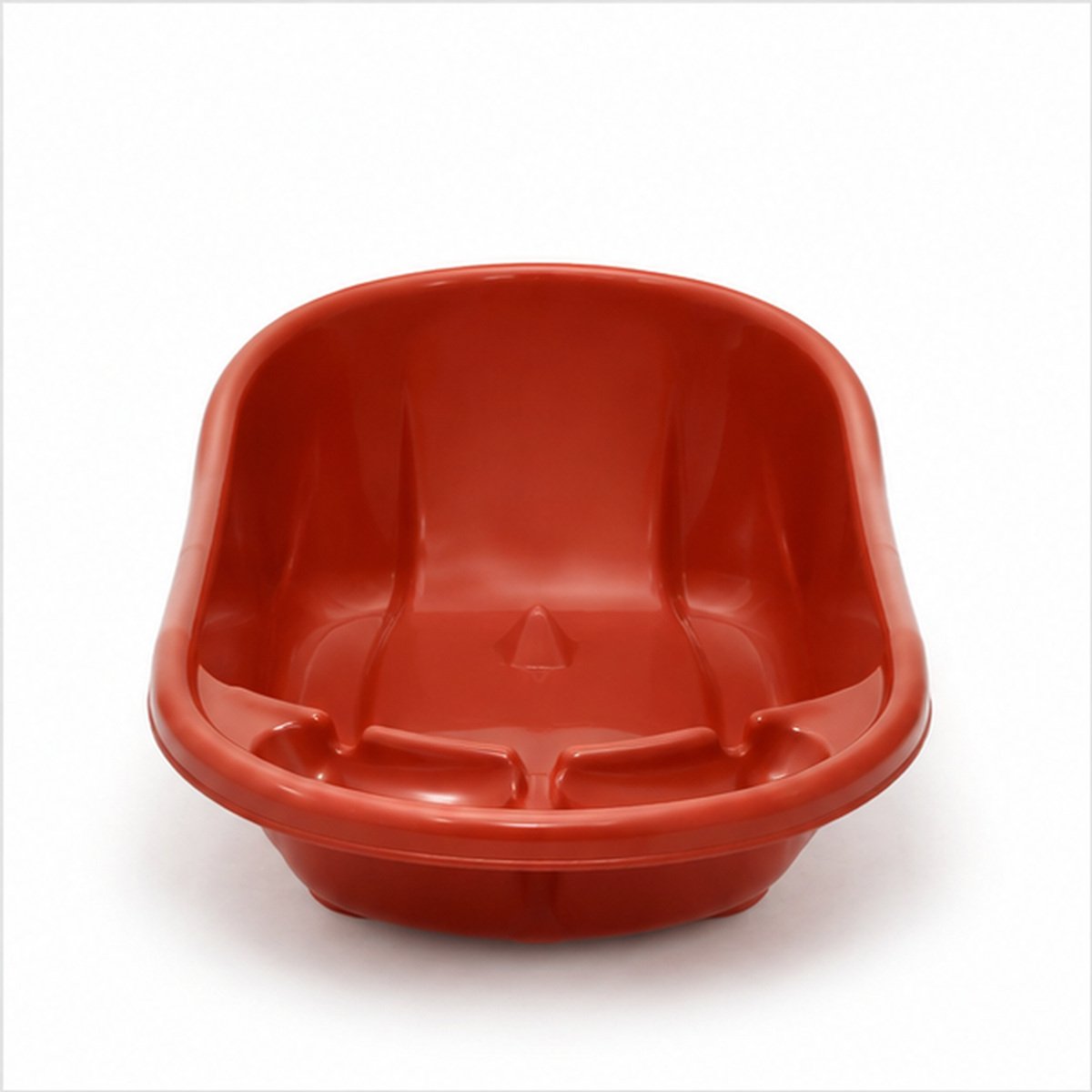 Red Plastic Baby Bath Tub