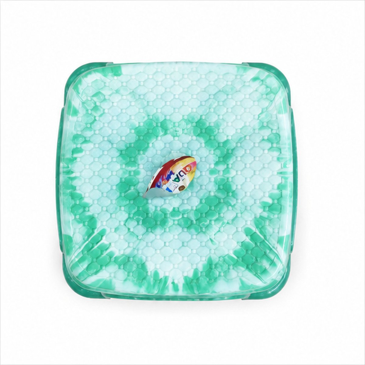 Mint Green Plastic Step Stool - Image 4