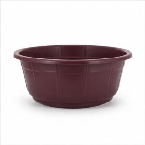 Brown Rectangular Plastic Wash Basin