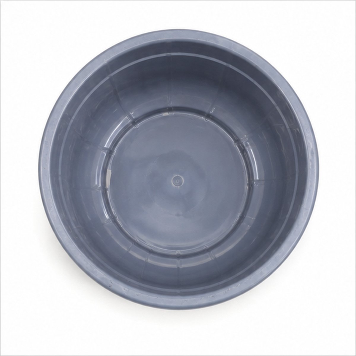 Grey Round Plastic Wash Basin - Image 4