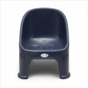Dark Grey Plastic Armchair