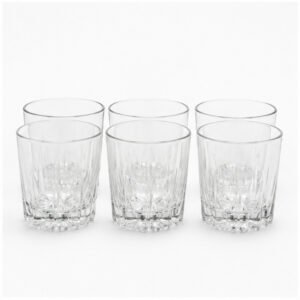 Cut-Glass Tumbler Set of 6 - Star Base