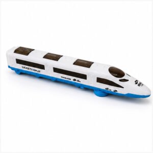 Speed Train Set – White & Blue