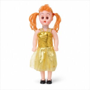 Golden Dress Fashion Doll