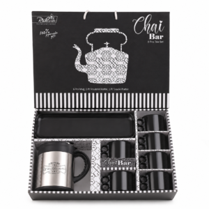 Chai Bar 8-Piece Tea & Snack Serving Set