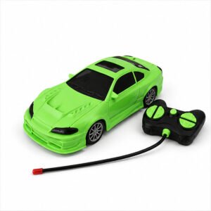Lime Green Remote Control Sedan