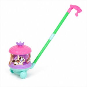 Pink & Green Push-Along Toy