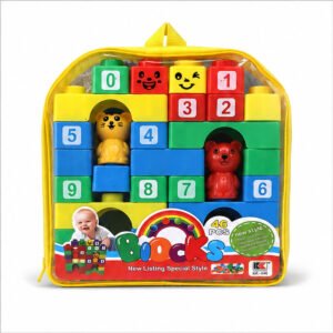 Colorful Building Blocks Bag