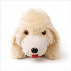 White Puppy Plush Toy