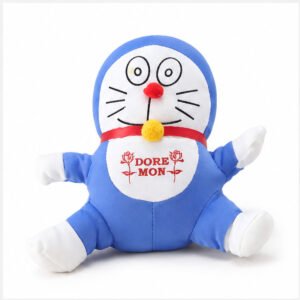 Blue Cartoon Cat Plush Toy