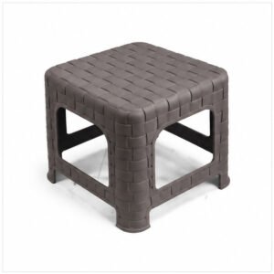 Grey Kids Plastic Stool